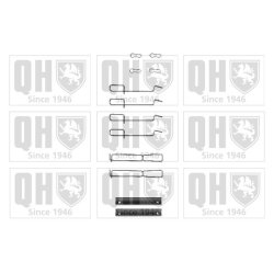 Brake Disc Pad Accessory Kit QUINTON HAZELL BFK839 QUINTON HAZELL