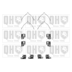 Brake Disc Pad Accessory Kit QUINTON HAZELL BFK843