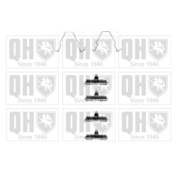 Brake Disc Pad Accessory Kit QUINTON HAZELL BFK844