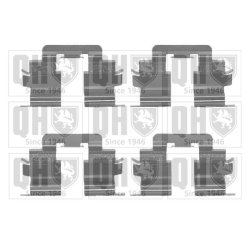 Brake Disc Pad Accessory Kit QUINTON HAZELL BFK880
