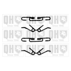 Brake Disc Pad Accessory Kit QUINTON HAZELL BFK884