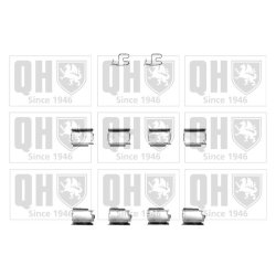 Brake Disc Pad Accessory Kit QUINTON HAZELL BFK901