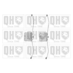 Brake Disc Pad Accessory Kit QUINTON HAZELL BFK937 QUINTON HAZELL