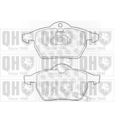 Brake Pad Set QUINTON HAZELL BP1023 OE Ref 1605032 QUINTON HAZELL
