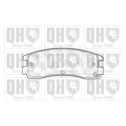 Brake Pad Set QUINTON HAZELL BP1042 OE Ref 1605939 QUINTON HAZELL
