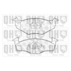Brake Pad Set QUINTON HAZELL BP1056 OE Ref 8660004614 QUINTON HAZELL