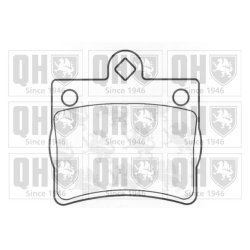 Brake Pad Set QUINTON HAZELL BP1062 OE Ref 0024205120 QUINTON HAZELL