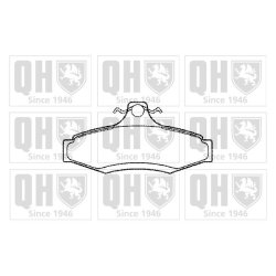 Brake Pad Set QUINTON HAZELL BP1070 OE Ref AW346513 QUINTON HAZELL