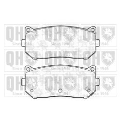 Brake Pad Set QUINTON HAZELL BP1072 OE Ref 06430S0KJ01 QUINTON HAZELL