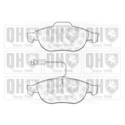 Brake Pad Set QUINTON HAZELL BP1078 OE Ref 9947935 QUINTON HAZELL