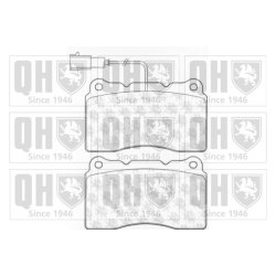 Brake Pad Set QUINTON HAZELL BP1080 OE Ref 9948030 QUINTON HAZELL