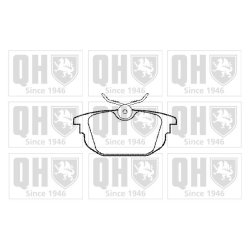 Brake Pad Set QUINTON HAZELL BP1090 OE Ref 9947938 QUINTON HAZELL