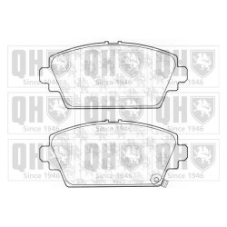 Brake Pad Set QUINTON HAZELL BP1092 OE Ref 45022S1AE02 QUINTON HAZELL