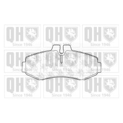 Brake Pad Set QUINTON HAZELL BP1096 OE Ref 0004214110 QUINTON HAZELL