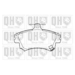 Brake Pad Set QUINTON HAZELL BP1099 OE Ref 4544210010 QUINTON HAZELL