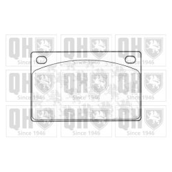 Brake Pad Set QUINTON HAZELL BP110 OE Ref 2701639 QUINTON HAZELL