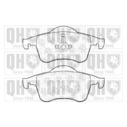Brake Pad Set QUINTON HAZELL BP1104 OE Ref 2723997 QUINTON HAZELL