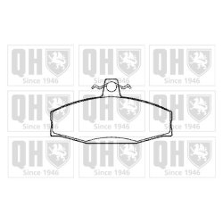 Brake Pad Set QUINTON HAZELL BP1133 OE Ref 115430285 QUINTON HAZELL
