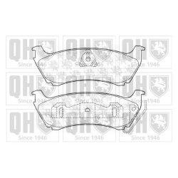 Brake Pad Set QUINTON HAZELL BP1135 OE Ref 1634200120 QUINTON HAZELL