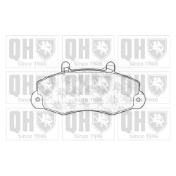 Brake Pad Set QUINTON HAZELL BP1143 OE Ref 1074971 QUINTON HAZELL