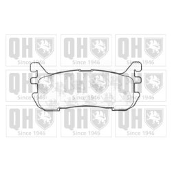 Brake Pad Set QUINTON HAZELL BP1166 OE Ref BCYC2643ZA QUINTON HAZELL