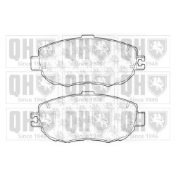 Brake Pad Set QUINTON HAZELL BP1170 OE Ref 0446550110 QUINTON HAZELL