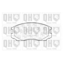 Brake Pad Set QUINTON HAZELL BP1175 OE Ref 0449187401 QUINTON HAZELL