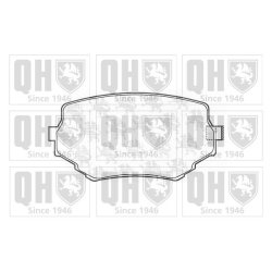 Brake Pad Set QUINTON HAZELL BP1178 OE Ref 5520065D00 QUINTON HAZELL