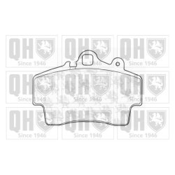 Brake Pad Set QUINTON HAZELL BP1189 OE Ref 98635193002 QUINTON HAZELL