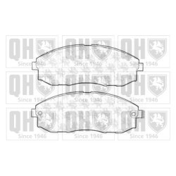 Brake Pad Set QUINTON HAZELL BP1192 OE Ref 581014AA00 QUINTON HAZELL