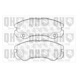 Brake Pad Set QUINTON HAZELL BP1204 OE Ref 1605002 QUINTON HAZELL