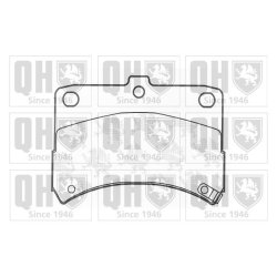 Brake Pad Set QUINTON HAZELL BP1205 OE Ref 0449197202 QUINTON HAZELL