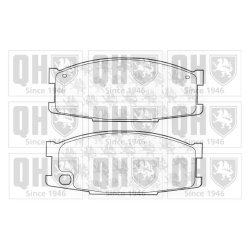 Brake Pad Set QUINTON HAZELL BP1206 OE Ref MC894589 QUINTON HAZELL