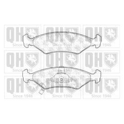 Brake Pad Set QUINTON HAZELL BP1225 OE Ref 3323ZK0Y2 QUINTON HAZELL