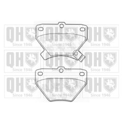 Brake Pad Set QUINTON HAZELL BP1229 OE Ref 8660000745 QUINTON HAZELL