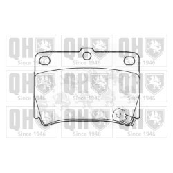 Brake Pad Set QUINTON HAZELL BP1230 OE Ref MR389575 QUINTON HAZELL