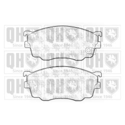 Brake Pad Set QUINTON HAZELL BP1231 OE Ref CBY43323Z QUINTON HAZELL