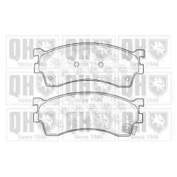 Brake Pad Set QUINTON HAZELL BP1235 OE Ref 3894048 QUINTON HAZELL