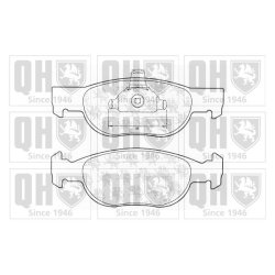Brake Pad Set QUINTON HAZELL BP1236 OE Ref 8660004699 QUINTON HAZELL