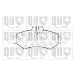 Brake Pad Set QUINTON HAZELL BP1246 OE Ref 0004209720 QUINTON HAZELL