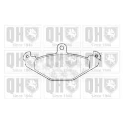Brake Pad Set QUINTON HAZELL BP1256 OE Ref 4801293 QUINTON HAZELL