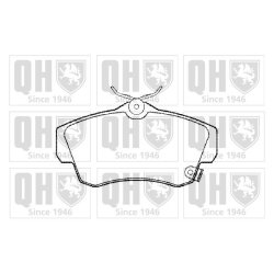 Brake Pad Set QUINTON HAZELL BP1257 OE Ref 05017843AA QUINTON HAZELL