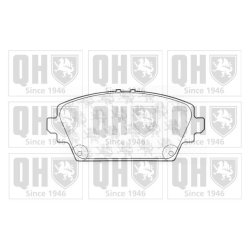 Brake Pad Set QUINTON HAZELL BP1258 OE Ref 410604U125 QUINTON HAZELL