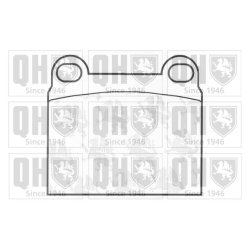Brake Pad Set QUINTON HAZELL BP126 OE Ref 11600220520330 QUINTON HAZELL