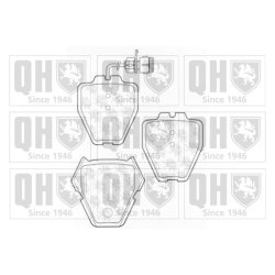Brake Pad Set QUINTON HAZELL BP1268 OE Ref 4B0698151S QUINTON HAZELL