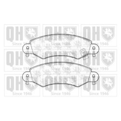 Brake Pad Set QUINTON HAZELL BP1273 OE Ref 1605976 QUINTON HAZELL