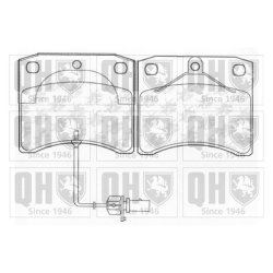 Brake Pad Set QUINTON HAZELL BP1274 OE Ref 8671019137 QUINTON HAZELL