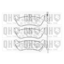 Brake Pad Set QUINTON HAZELL BP1293 OE Ref 1634200520 QUINTON HAZELL