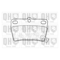 Brake Pad Set QUINTON HAZELL BP1333 OE Ref 0446642010 QUINTON HAZELL