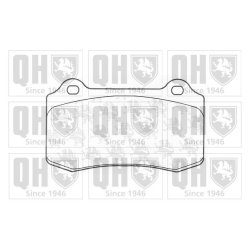 Brake Pad Set QUINTON HAZELL BP1339 OE Ref 1ML698151 QUINTON HAZELL